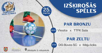 JNAČTF spēles par medaļām
