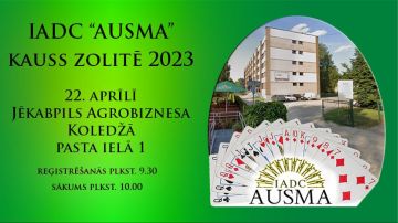 IADC “AUSMA” kauss zolītē 2023