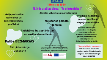 Aktīvās atpūtas diena 