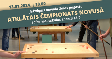 Jēkabpils novada Salas pagasta atklātais čempionāts novusā