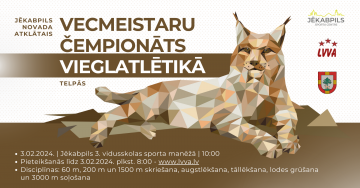 Jēkabpils novada atklātais vecmeistaru čempionāts vieglatlētikā telpās