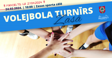 Volejbola turnīrs Zasā