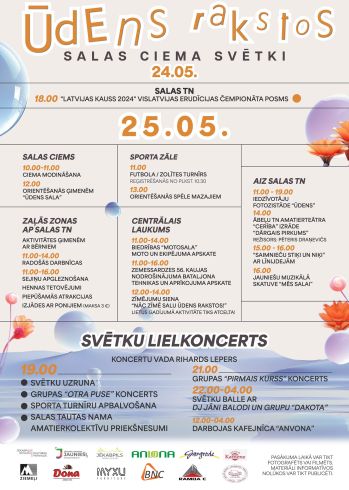 Sportiskas aktivitātes Salas ciema svētkos