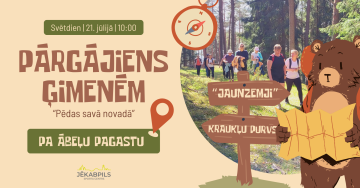 Pārgājiens ģimenēm pa Ābeļu pagastu