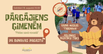 Pārgājiens ģimenēm pa Dunavas pagastu
