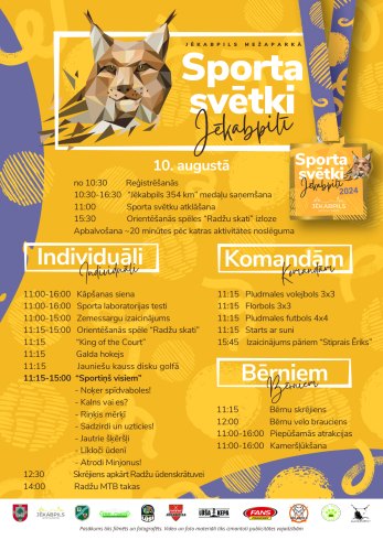 Sporta svētki Jēkabpilī 2024