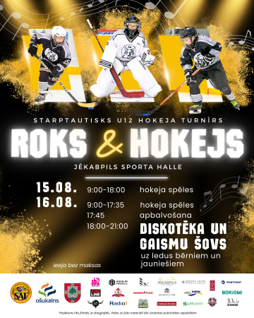 Roks & hokejs 2024 | U12 hokeja turnīrs