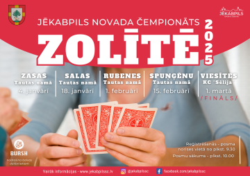 Jēkabpils novada čempionāts zolītē | 3. posms Rubenē