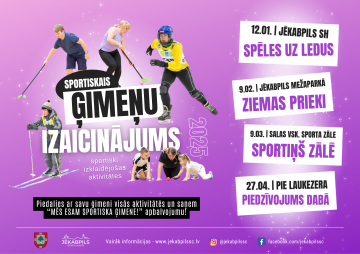Sportiskais ģimeņu izacinājums | Ziemas prieki