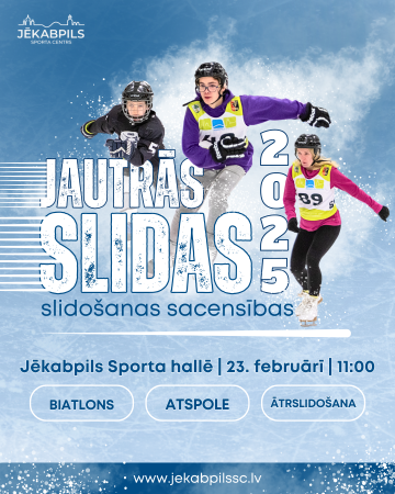 Jautrās slidas 2025