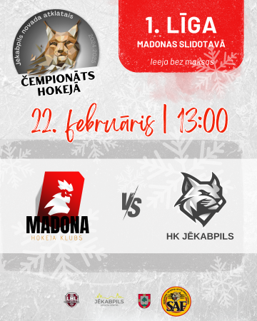 JNAČH 1. līga: HK 