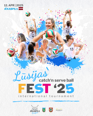 Lūsijas' catch'n serve ball FEST '25