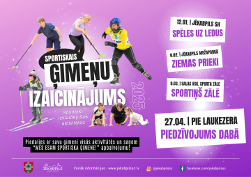 Sportiskais ģimeņu izaicinājums | PIEDZĪVOJUMS DABĀ