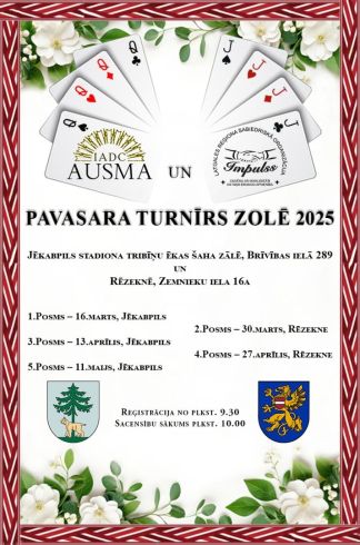 Pavasara turnīrs zolē 2025 | 2. posms