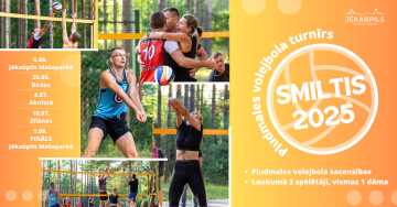Smiltis 2025 | 1. posms Jēkabpils Mežaparkā