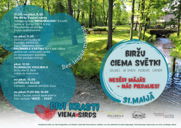 Volejbola turnīrs Biržu ciema svētkos