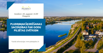 Pludiņmakšķerēšanas sacensības par godu pilsētas svētkiem