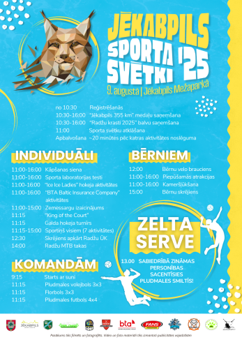 Jēkabpils Sporta svētki '25