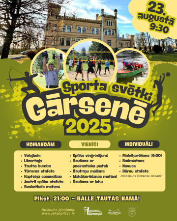 Sporta svētki Gārsenē 2025