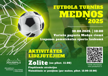 Futbols un zolīte Medņos