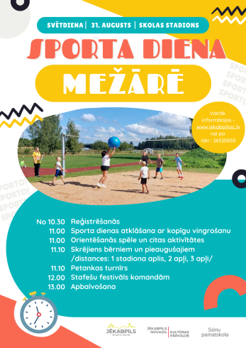 Sporta diena Mežārē '25