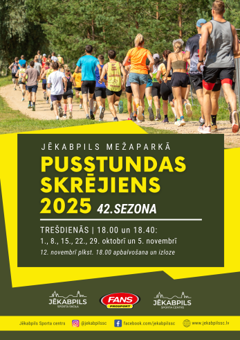 Pusstundas skrējiens | 2. kārta