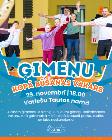 Ģimeņu kopā būšanas vakars Variešos 