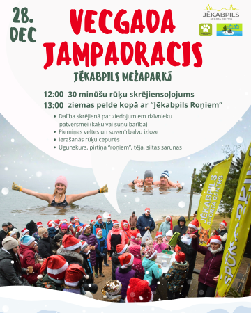 Vecgada jampadracis Jēkabpils Mežaparkā