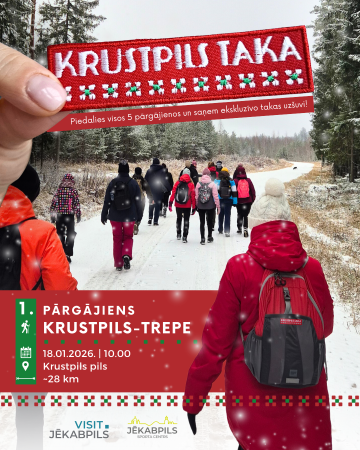 Pārgājiens pa Krustpils taku | Krustpils-Trepe