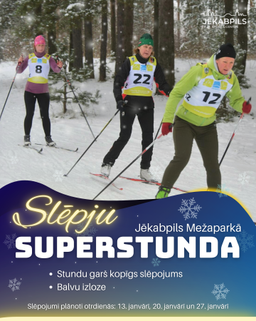 Slēpju superstunda I
