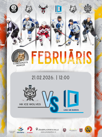 JNAČH: HK Ice Wolves - HK Logi un durvis