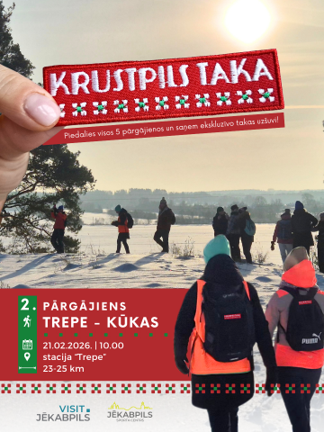 Pārgājiens pa Krustpils taku | Trepe-Kūkas