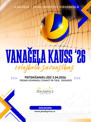 Volejbola sacensības 