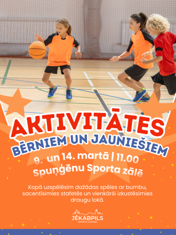 Sporta rīts bērniem un jauniešiem Spuņģēnos