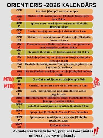 Orientieris 2026 | Mistru sils