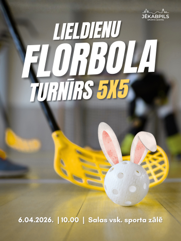 Lieldienu florbola turnīrs 5x5 | Salā