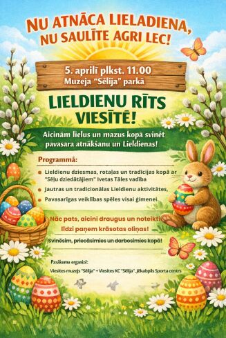 Lieldienu rīts Viesītē