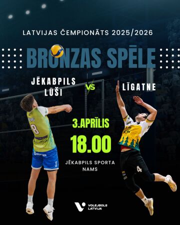 LČ par bronzu: Jēkabpils Lūši - Līgatne