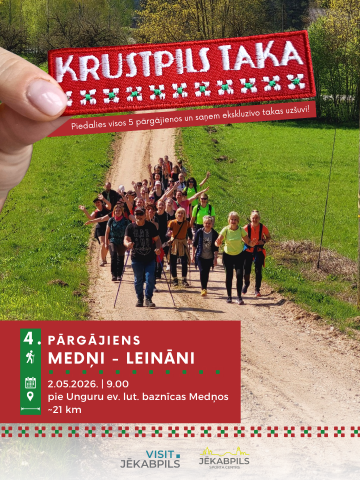 Krustpils taka | Medņi - Leināni