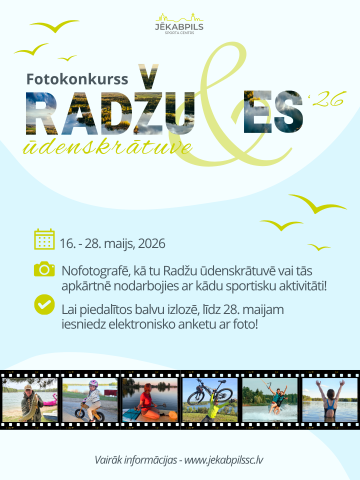 Fotokonkurss Radžu ūdenskrātuve & es
