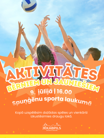 Aktivitātes bērniem un jauniešiem Spuņģēnos