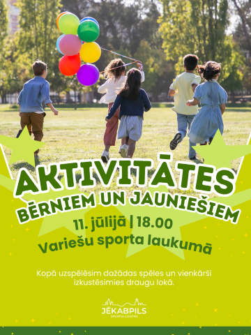 Aktivitātes bērniem un jauniešiem Variešos
