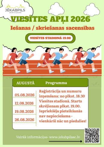 Viesītes apļi 2026 | 3. kārta