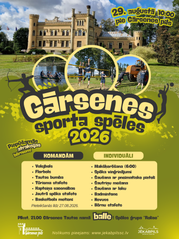 Gārsenes sporta spēles 2026