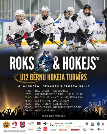 Roks & hokejs 2026 U12 turnīrs