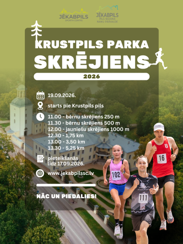 Krustpils parka skrējiens 2026