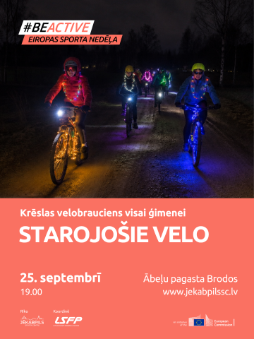 #BeActive velobrauciens 