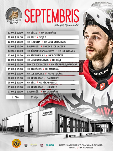 JNAČH 2. līga: Jēkabpils/Daugava - Ice Wolves