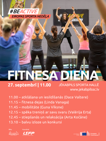 #BeActive Fitnesa diena