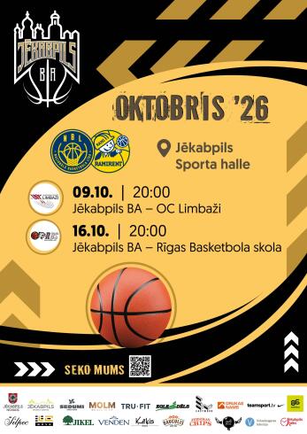 NBL: Jēkabpils BA - OC Limbaži